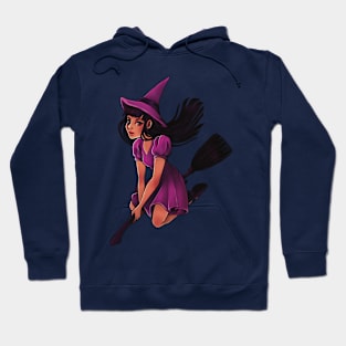 Purple Witch Hoodie